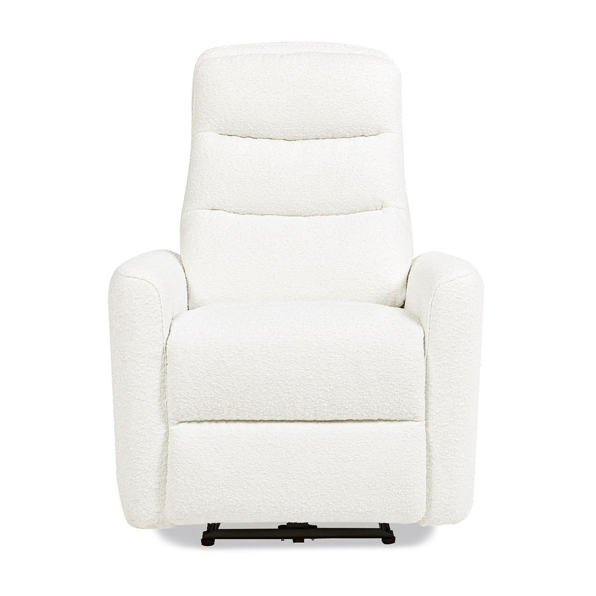 Bloomy - High Back Power Recliner Motion Chair - Chiffon White