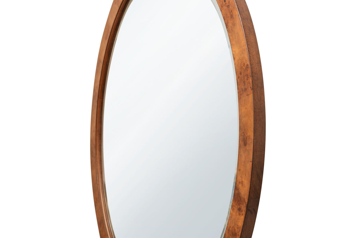 Manhattan Valley - Round Wall Mirror