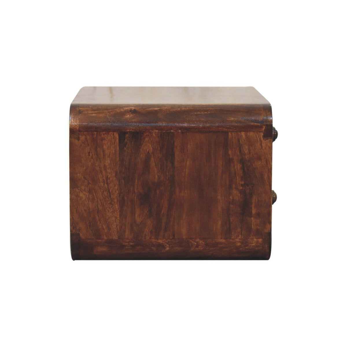 Curved Wall Mounted Bedside Nightstand