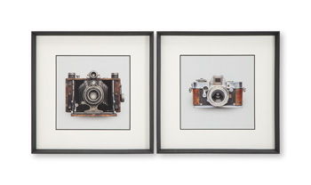 Dirkgrove - Wall Art Set (Set of 2) - Black / White / Brown
