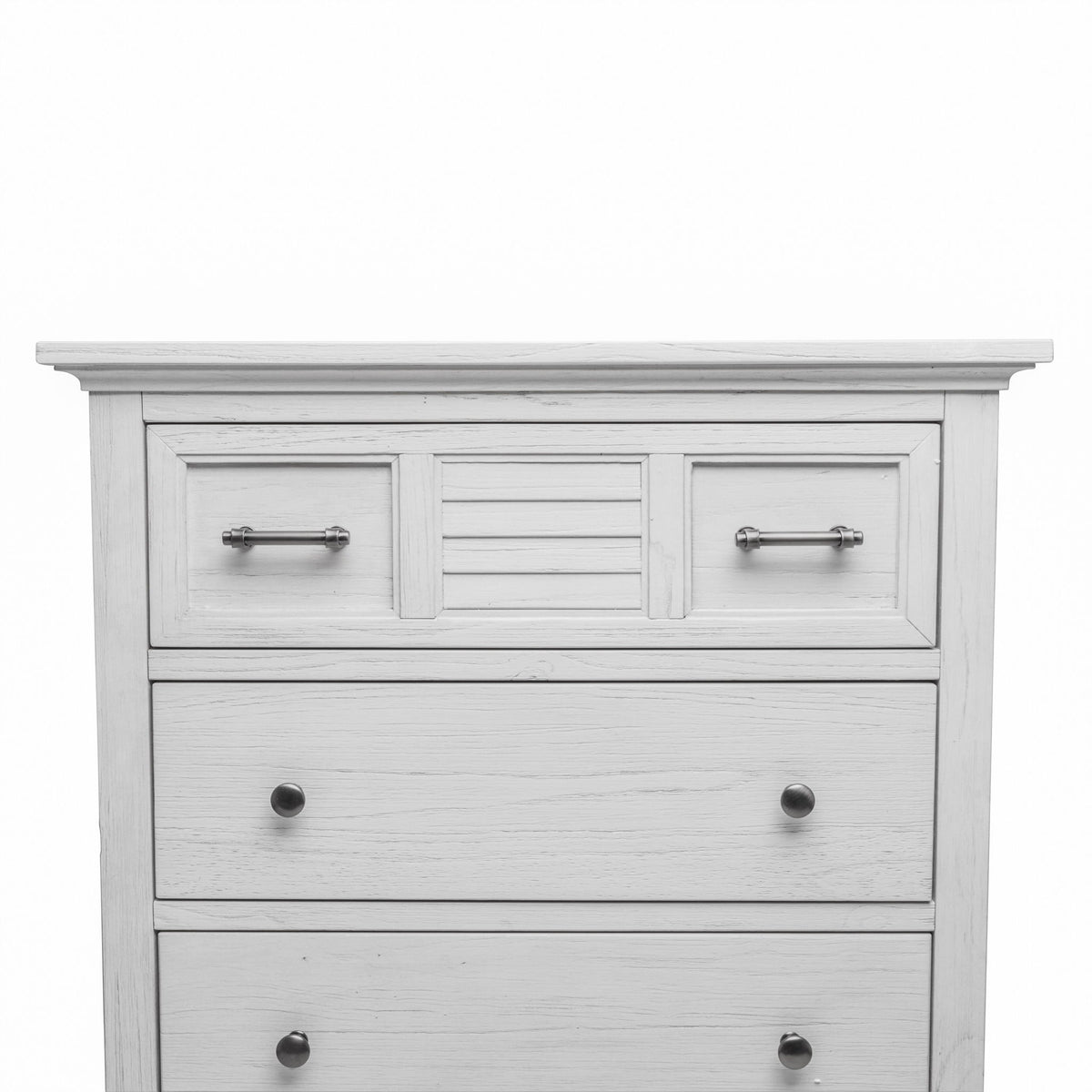 Surfside - 5 Drawer Chest - Weathered White