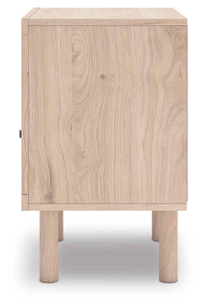 Arloster - One Drawer Night Stand - Tan