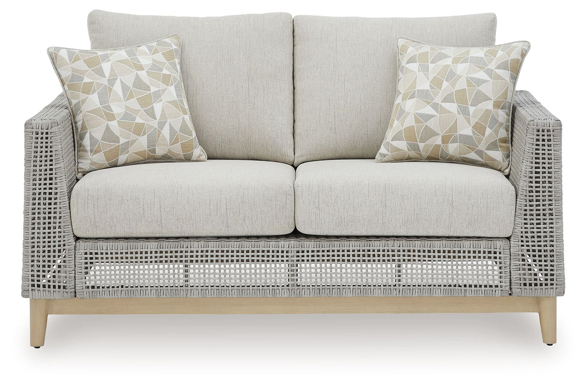 Seton Creek - 4 Pc. - Lounge Set - Gray