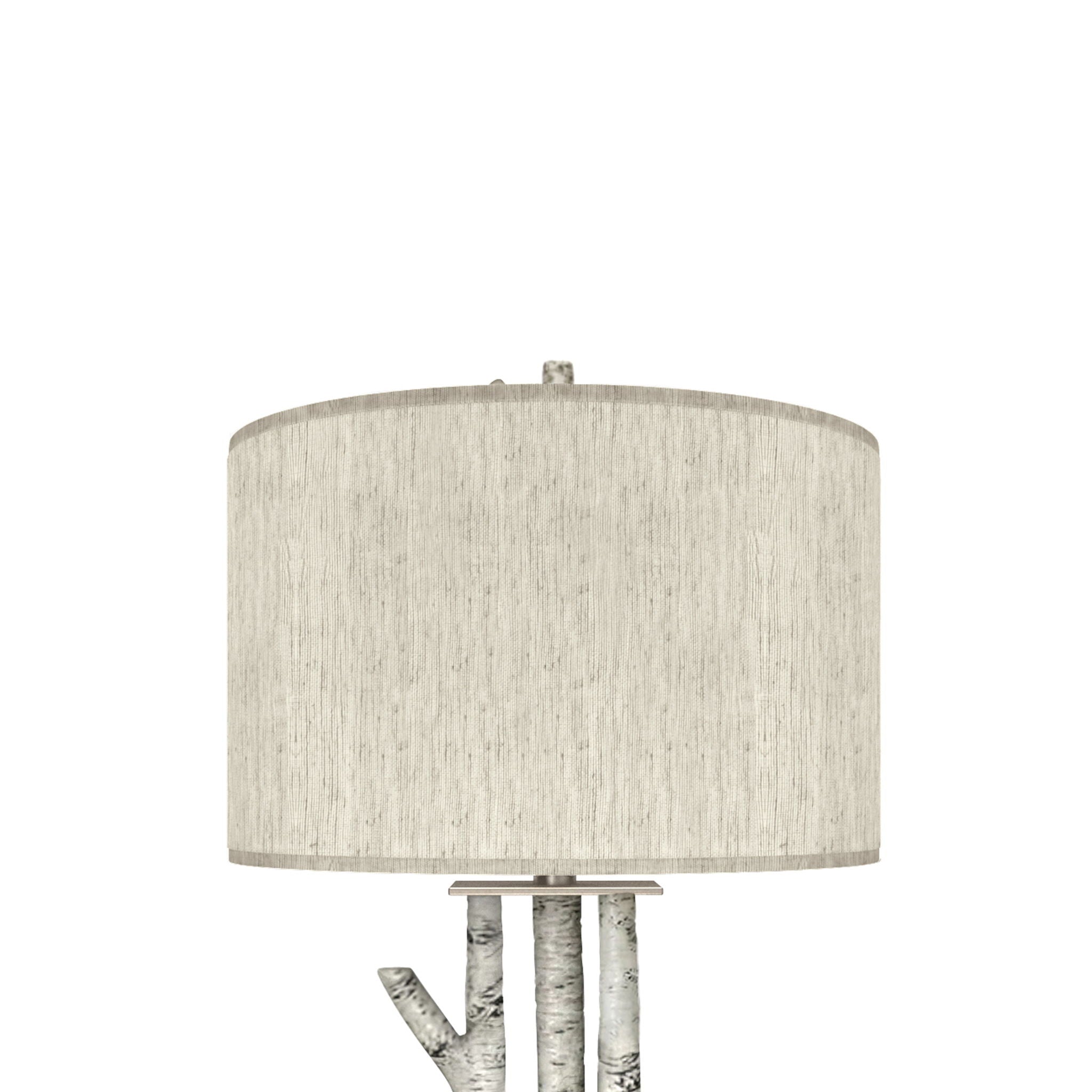 Birchwood Trio - Table Lamp With USB (Set of 2) - White Wash