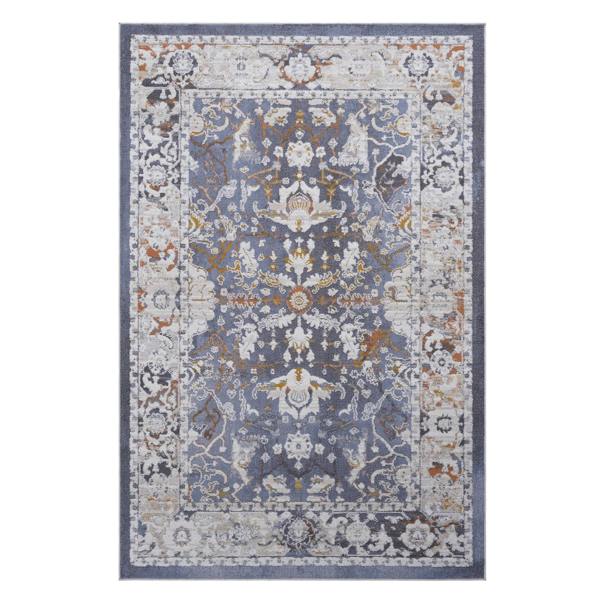 Payas - 6' X 9' Traditional Area Rug - Blue