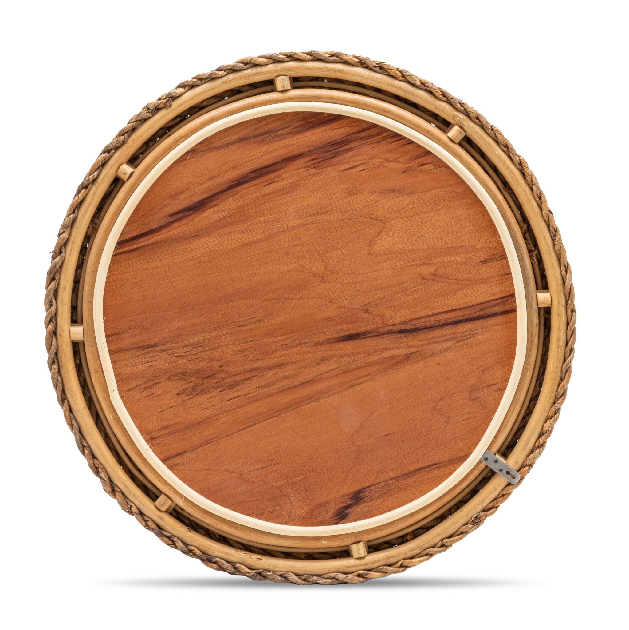 Maui - Round Wall Mirror - Natural