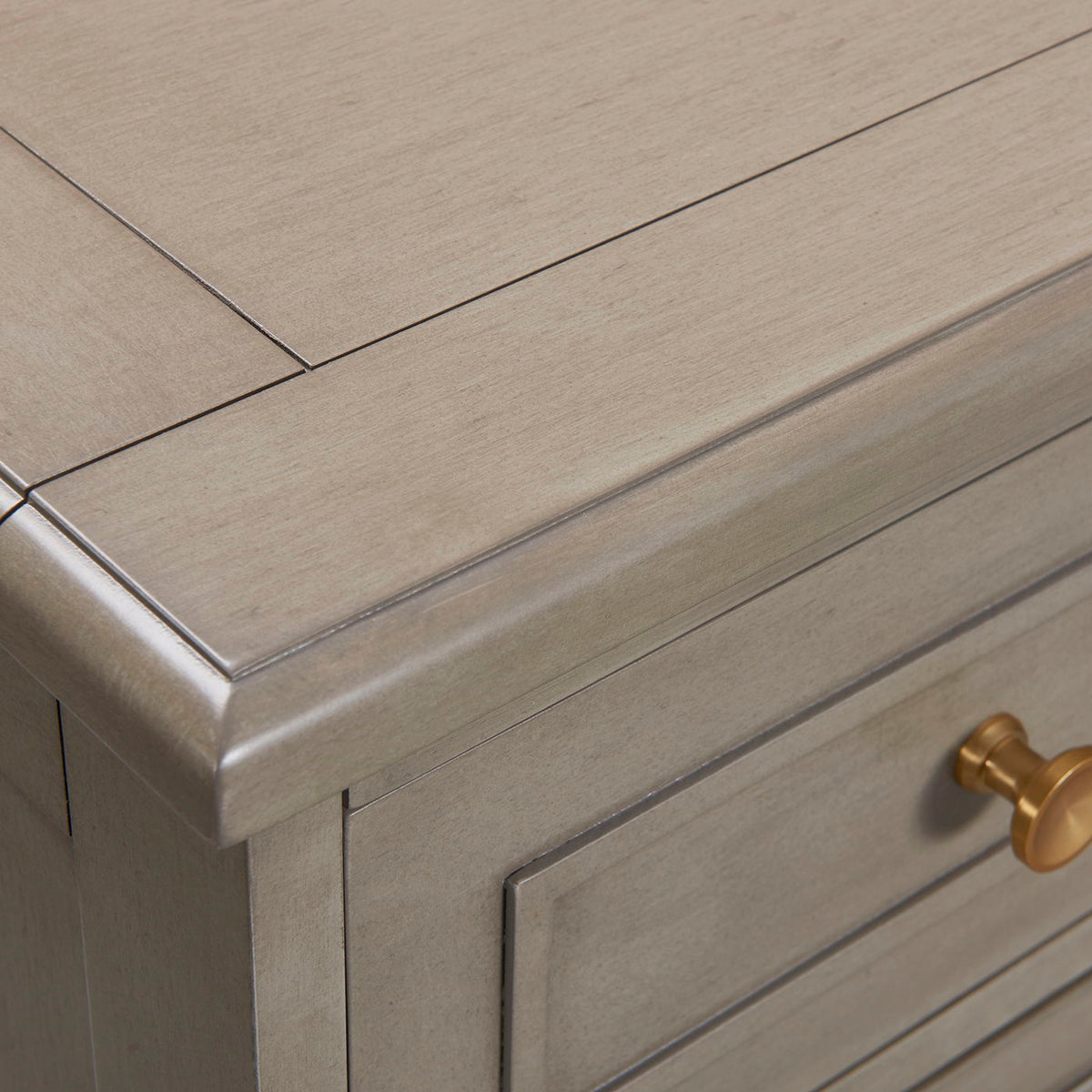Dauphin - Handpainted Entryway Storage Cabinet - Gray