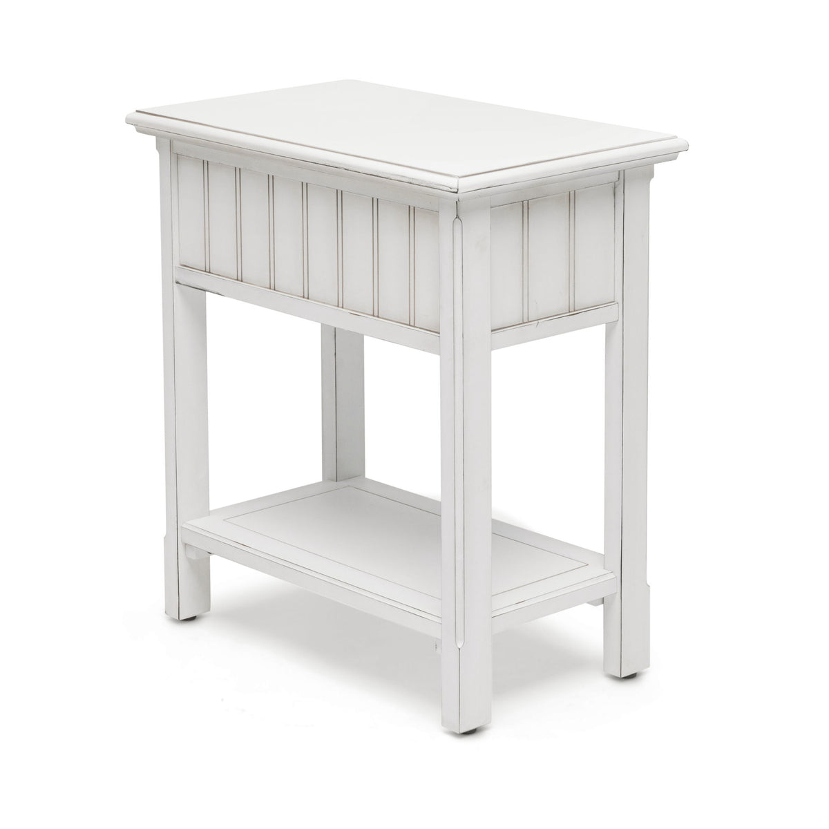 Monaco - Chairside Table - Blanc