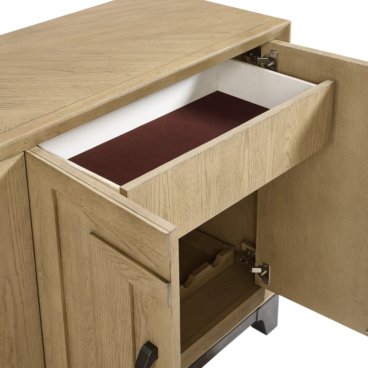 Sideboard With Ample Storage - Brown