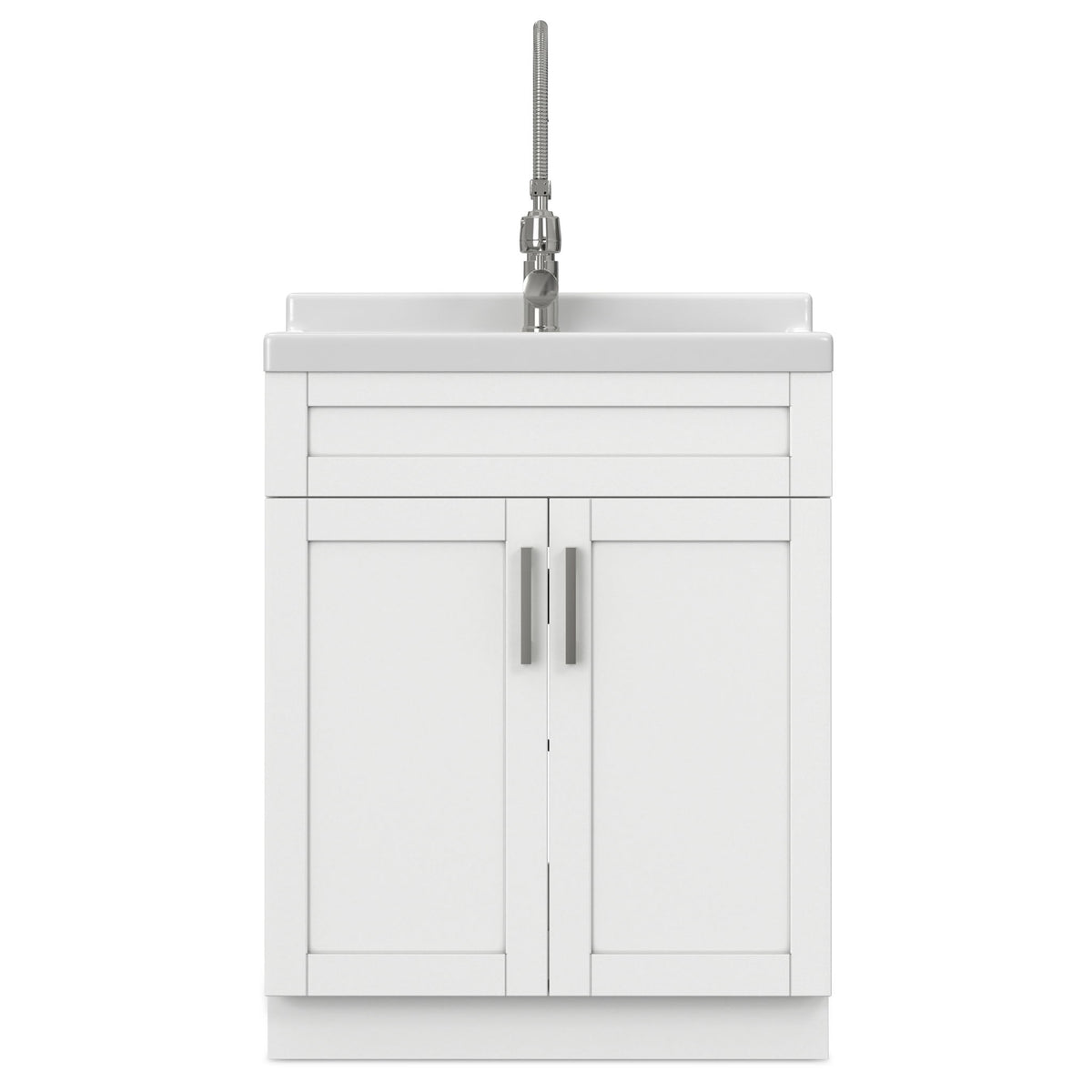 Hennessy - Deluxe Laundry Utility Sink And Cabinet