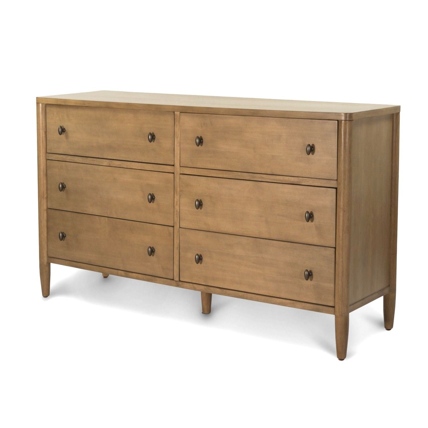 Chatham - 6 Drawer Dresser - Warm Maple
