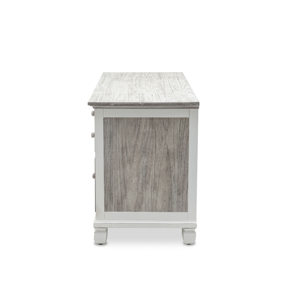 Islamorada - Desk & Chair Set - Dapple Gray / Blanc