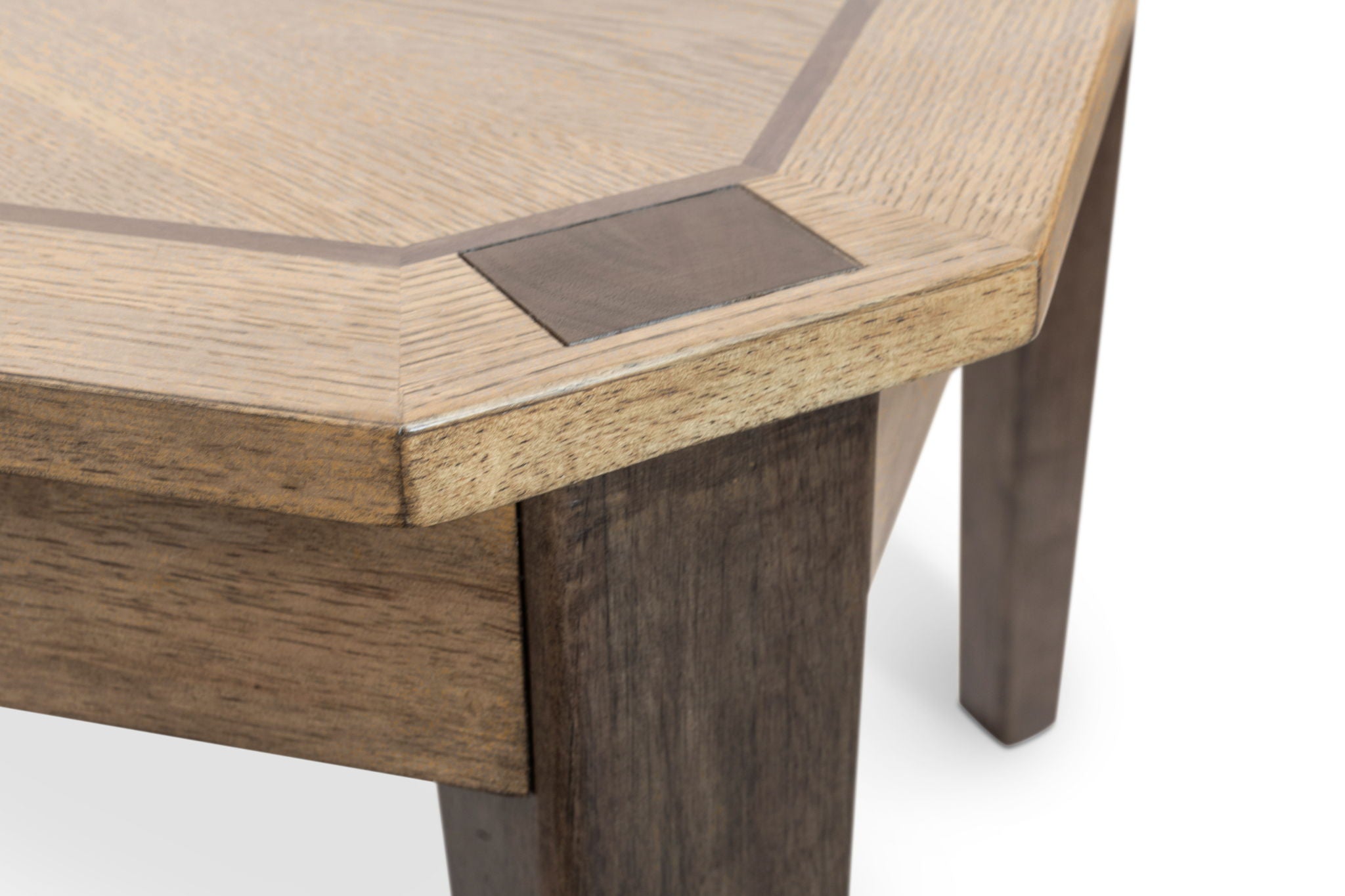 Sun Haven - Rectangular Extendable Dining Table With Self Storing Leaf - Oak / Walnut
