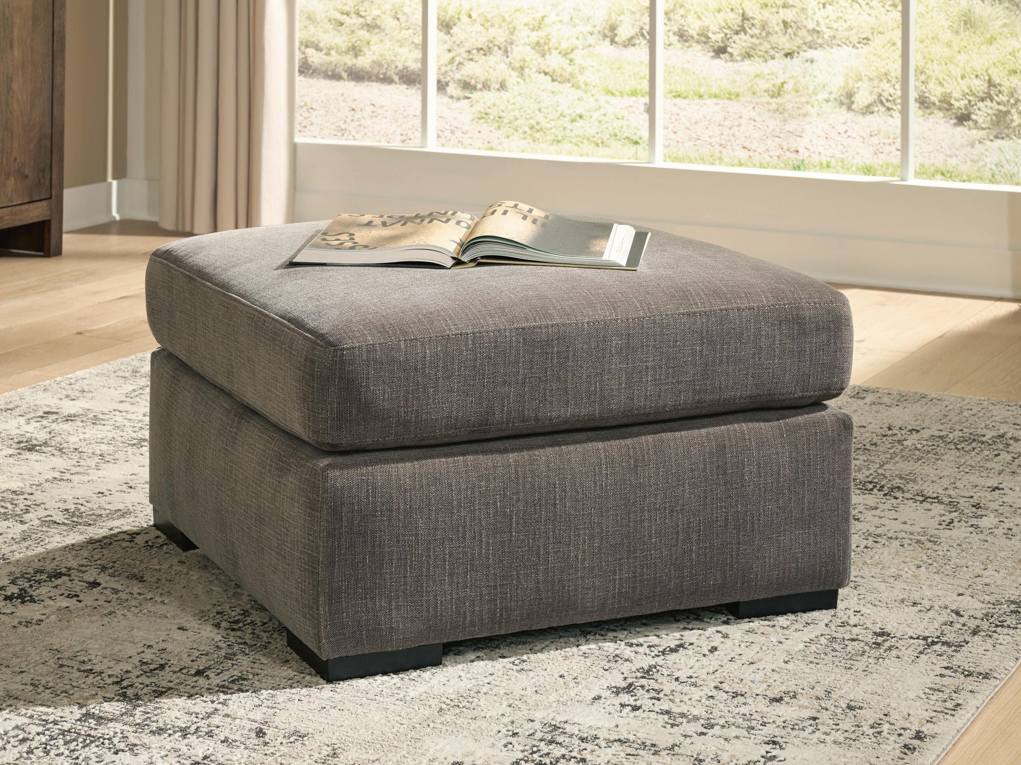 Larson Levee - Oversized Accent Ottoman - Espresso