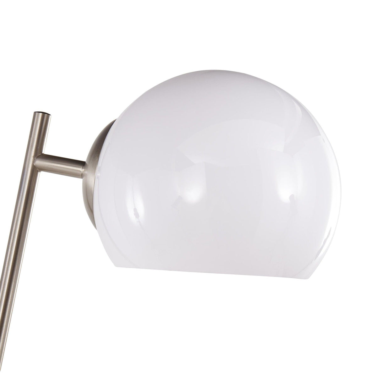 Eileen - Contemporary Floor Lamp - Brushed Nickel