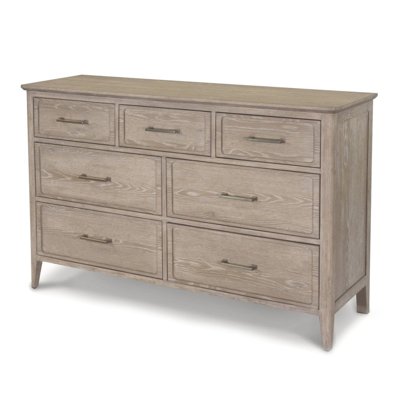 Cape May - 7 Drawer Dresser - Glazed Driftwood
