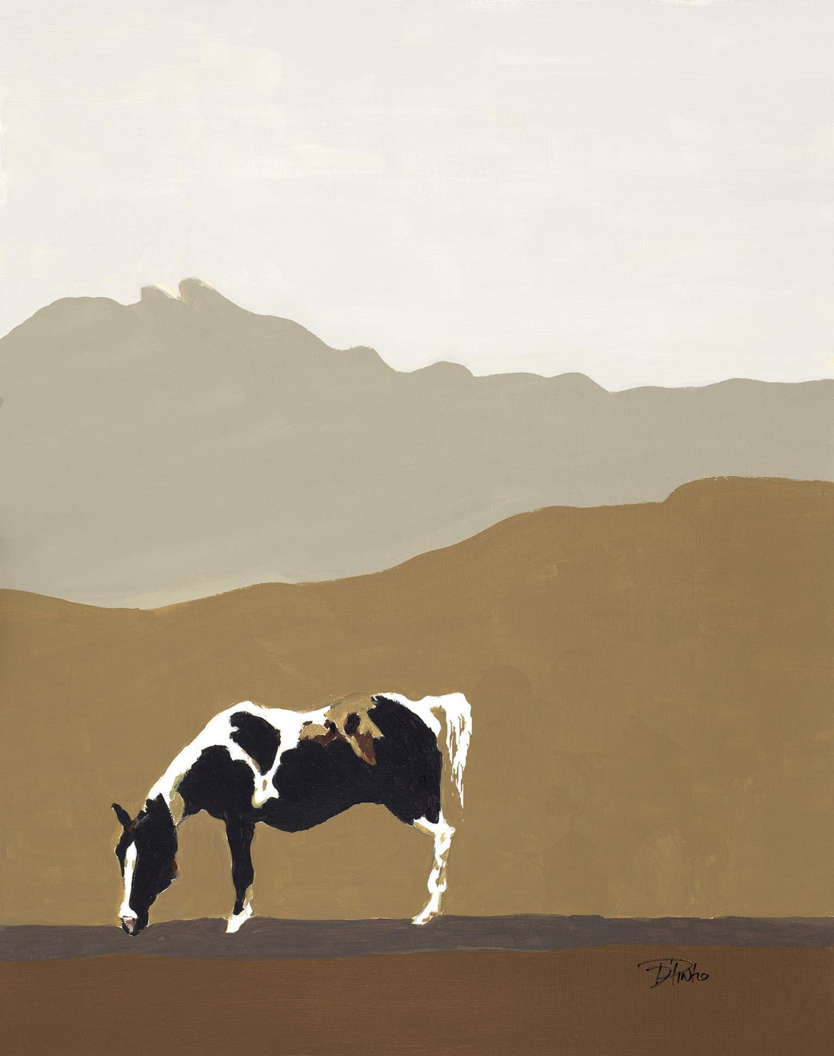 Horse By Patricia Pinto (Small) - Light Brown