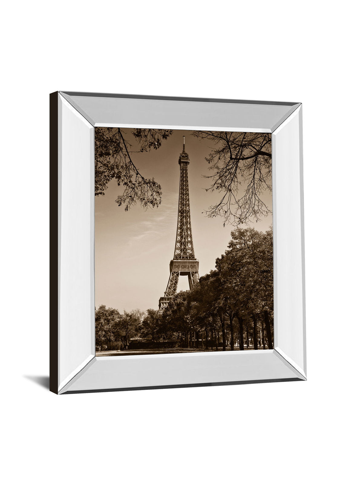 An Afternoon Stroll-pari By Maihara - Mirrored Frame Real Glass - Light Brown