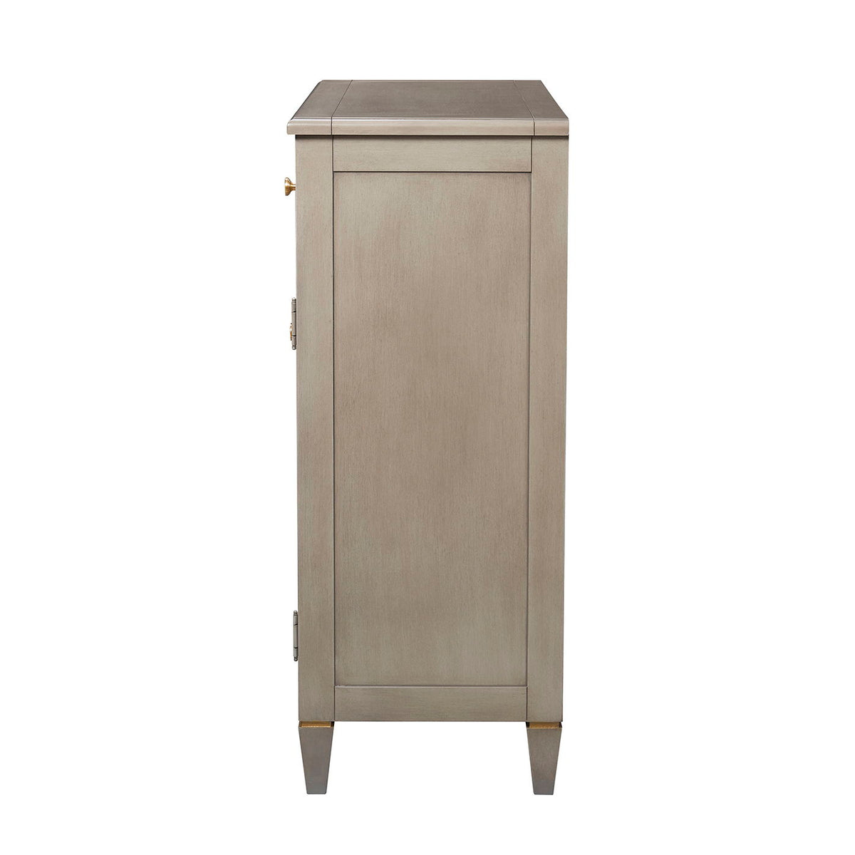 Dauphin - Handpainted Entryway Storage Cabinet - Gray